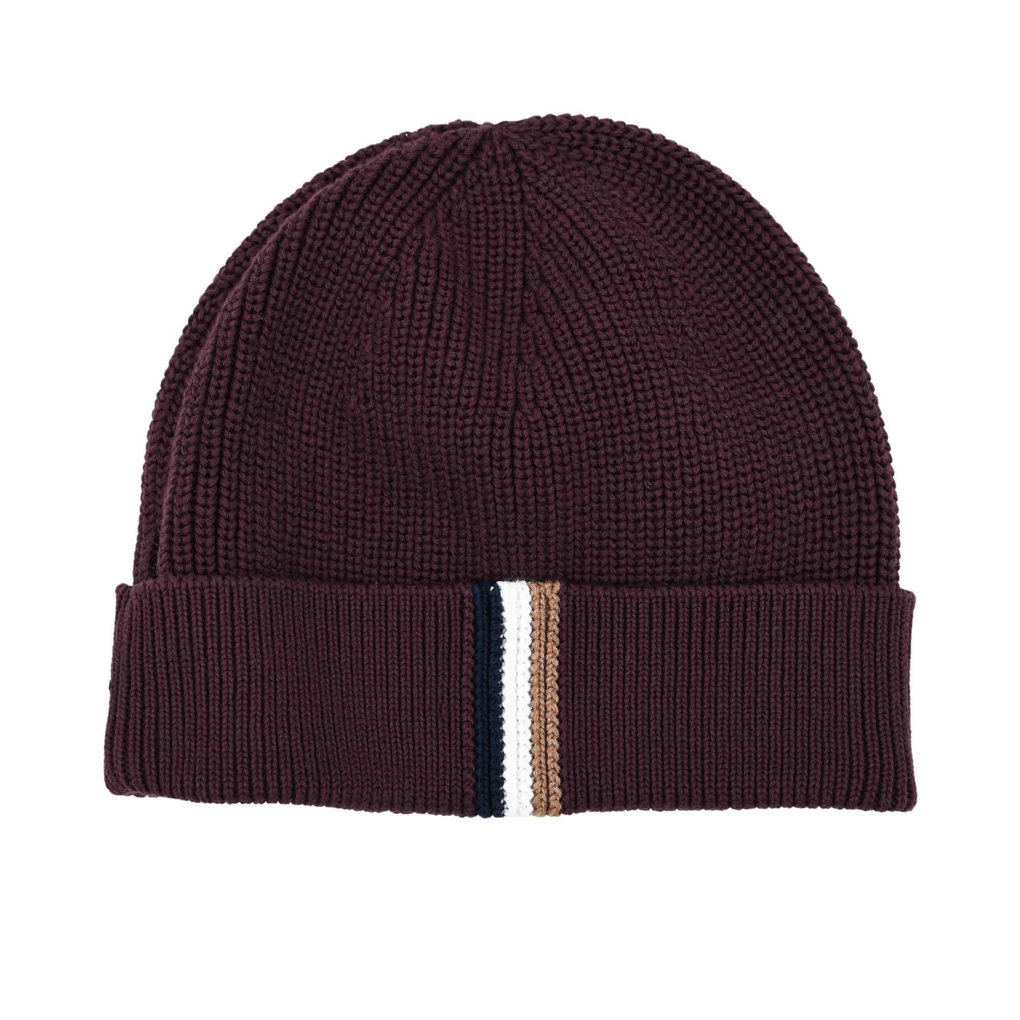 Eden Park Men's Ribbed Beanie with Signature Stripe | All Clothing | GCC | Hats | Men | Mens | Mens Fashion Eden Park Men's Ribbed Beanie with Signature Stripe | All Clothing | GCC | Hats | Men | Mens | Mens Fashion