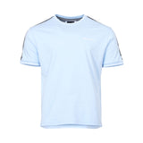 Eden Park Men's Crew Neck T-Shirt with Striped Sleeves