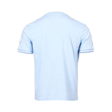 Eden Park Men's Crew Neck T-Shirt with Striped Sleeves