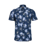Eden Park Men’s Floral Print Regular fit  Cotton Shirt
