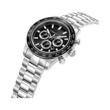 Cerruti 1881 Turchino Gents Chronograph Black Dial Stainless Steel Silver Watch