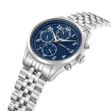 Cerruti 1881 Cavareno Men's Blue Dial Round Shape Stainless Steel Analog Watch