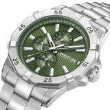 Cerruti 1881 Vallelaghi Gents Green Dial Stainless Steel Watch