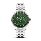 Cerruti 1881 Men's Dervio Green Dial Round Analog Watch