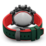 Cerruti 1881 Positano Men's Green Dial Green Leather Starp Watch