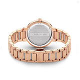 Cerruti 1881 Gardena Ladies White MOP Dial Rose Gold Stainless Steel Watch
