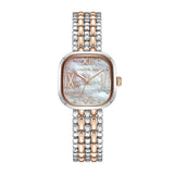 Cerruti 1881 Casena Ladies Grey MOP Dial Stainless Steel Silver Rose Gold Watch