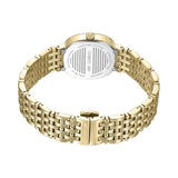 Cerruti 1881 Gresta Ladies Grey MOP Dial Gold Stainless Steel Watch