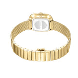 Cerruti 1881 Gresta Women's Pink Dial Gold Stainless Steel Mech Bracelet Watch