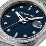 Cerruti 1881 Baccio Ladies Navy Dial Stainless Steel Watch