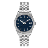 Cerruti 1881 Baccio Ladies Navy Dial Stainless Steel Watch
