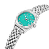 Cerruti 1881 Baccio Ladies Mint Green Silver Stainless Steel Bracelet Watch