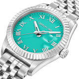 Cerruti 1881 Baccio Ladies Mint Green Silver Stainless Steel Bracelet Watch