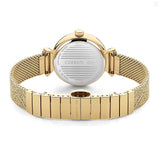 Cerruti 1881 Cerrisi Ladies Mink Dial Stainless Steel Gold Plated Watch