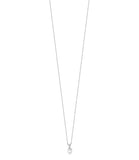 Luca Barra Ladies Steel Necklace with 4mm Pearls
