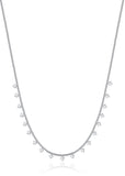 Luca Barra Ladies Steel Necklace Stars Of Sissi