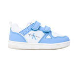 Calvin Klein Kids Boy's White & Blue Sneaker