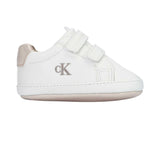 Calvin Klein Kids Girl's  White & Pink Sneaker