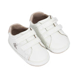 Calvin Klein Kids Girl's  White & Pink Sneaker