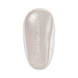 Calvin Klein Kids Girl's  White & Pink Sneaker