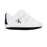 Calvin Klein Kids Boy's White & Black Sneaker
