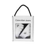 Calvin Klein Kids Boy's White & Black Sneaker