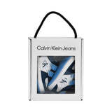 Calvin Klein Kids Boy's Blue & White Sneaker