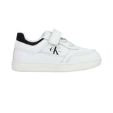 Calvin Klein Kids Boy's White & Black Sneaker