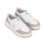 Calvin Klein Kids Girl's Pink & White Sneaker