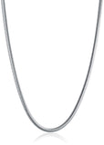 Luca Barra Gents Snake Steel Necklace