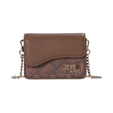 Cavalli Class Women's Cortina Brown Mini Handbag