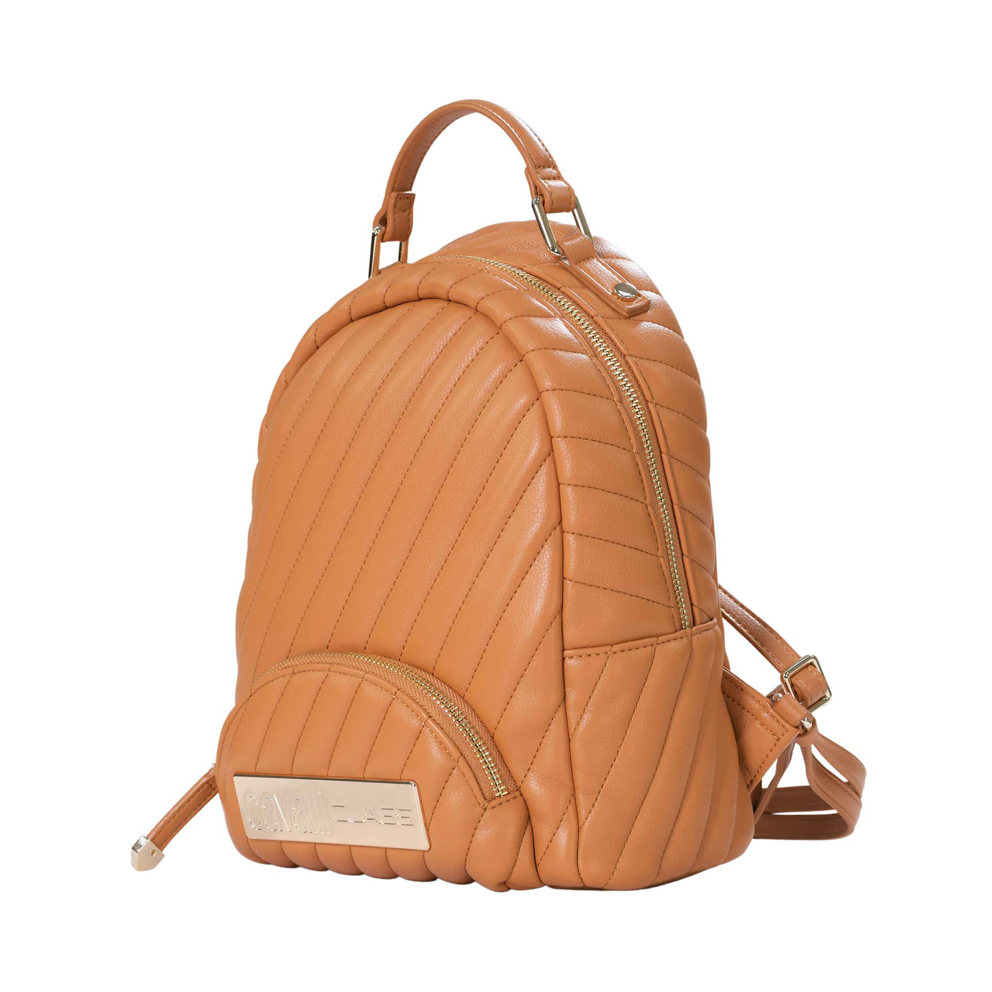 Cavalli Class Women's Ischia Caramel Small Fashion Backpack