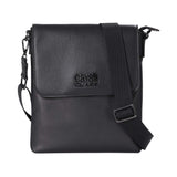 Cavalli Class Men's Monza Black Crossbody Bag