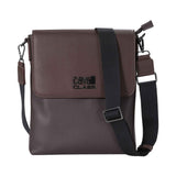 Cavalli Class Men's Monza Dark Brown Crossbody Bag