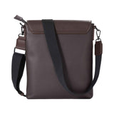 Cavalli Class Men's Monza Dark Brown Crossbody Bag
