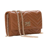 Cavalli Class Women's Leather Mini Shoulder Bag