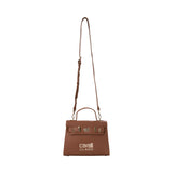 Cavalli Class Women's Brown Top Handle Handbag