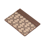 Cavalli Class Women's Dark Brown and Logo print Cardholder