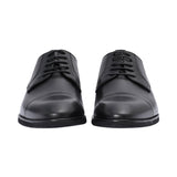 Mario Cerrutti Men's Leather Black Shoe