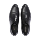 Mario Cerrutti Men's Leather Black Shoe