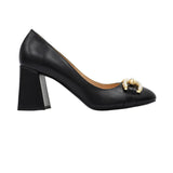 Conhpol Women's Blach Shoes With Heels