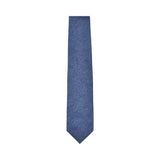 Corneliani Men's Silk Textured Solid Tie in Blue