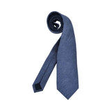 Corneliani Men's Silk Textured Solid Tie in Blue