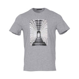 Corneliani Men's Dark Gray Jersey T-shirt