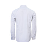 Corneliani Men's White Print Shirt