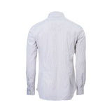 Corneliani Men's White Print Shirt