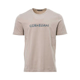 Corneliani Men's Natural Beige Jersey T-shirt