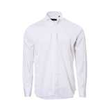 Corneliani Men's White Print Shirt