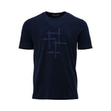 Corneliani Men's Navy Blue Jersey T-shirt