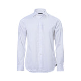 Corneliani Men's Optical White Shirt